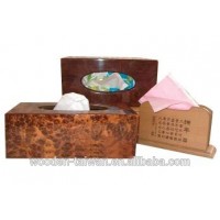 High quality wooden tissue boxes