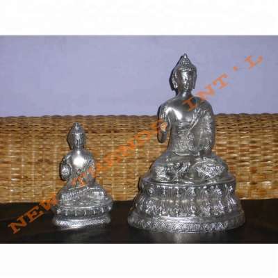 Brass Buddha Urn