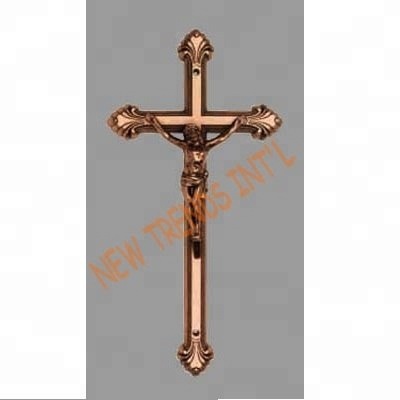 Cross Crucifix crosses gold plated copper plated